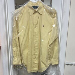 Ralph Lauren Men's Yellow Shirt